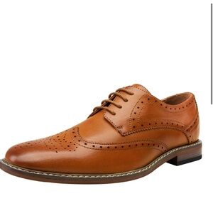 Vostey -Milan- Men's Brown Dress Shoes